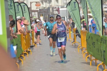 Ramón Marsal entrando en meta