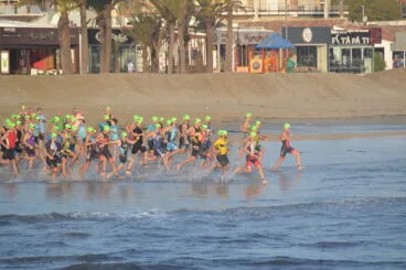 Salida Triatlón Olímpico