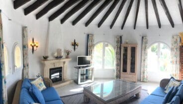Salón en un chalet en venta en Jávea – Terramar Costa Blanca