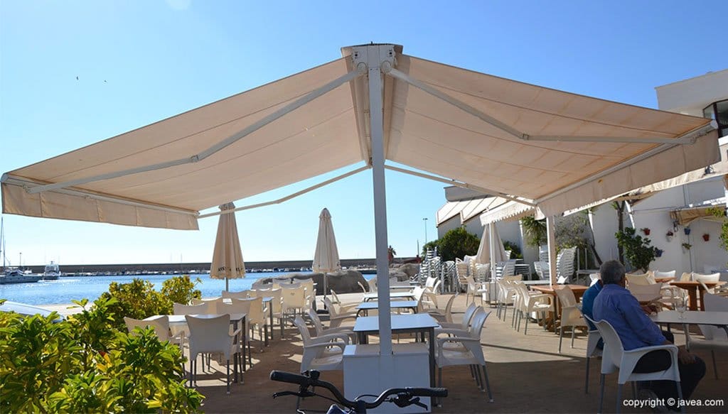 Imagen: Toldo instalado en Jávea - Toldos Teo SL