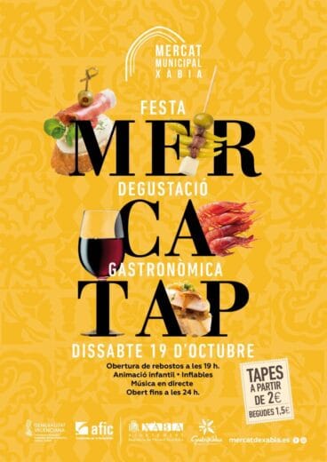 Cartel de Mercatap Xàbia