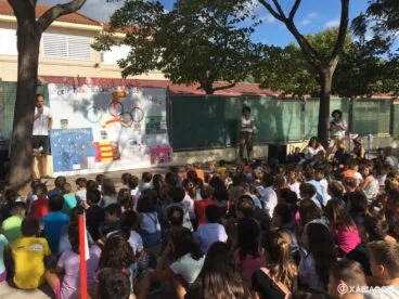 Celebración del 9 de octubre en el colegio Trenc d’Alba