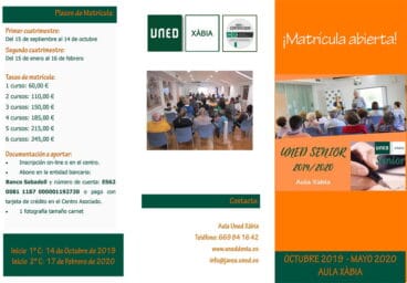 Cursos de la Uned Senior