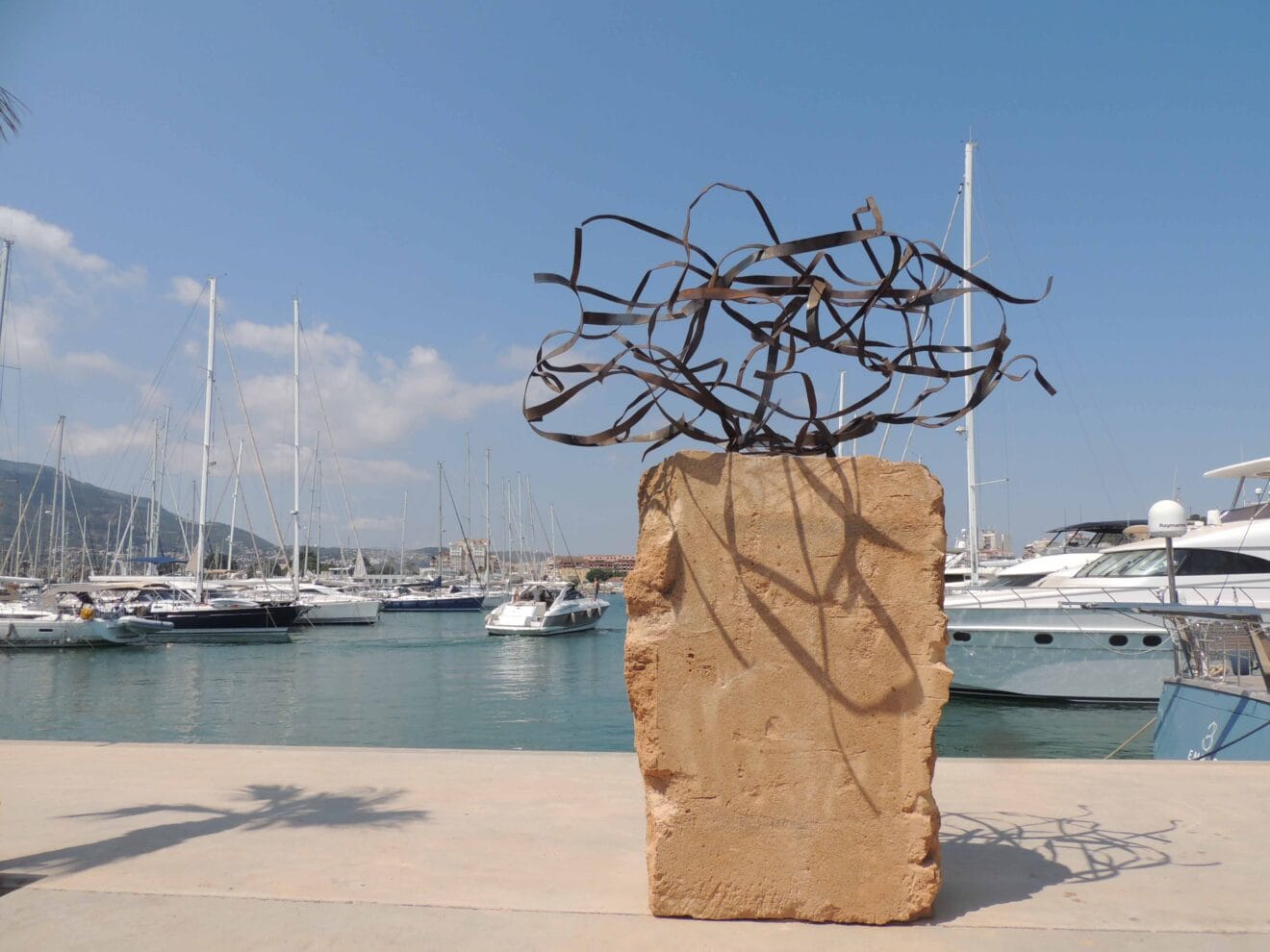 Escultura ' Colp de mar' que ha ganado el primer premio