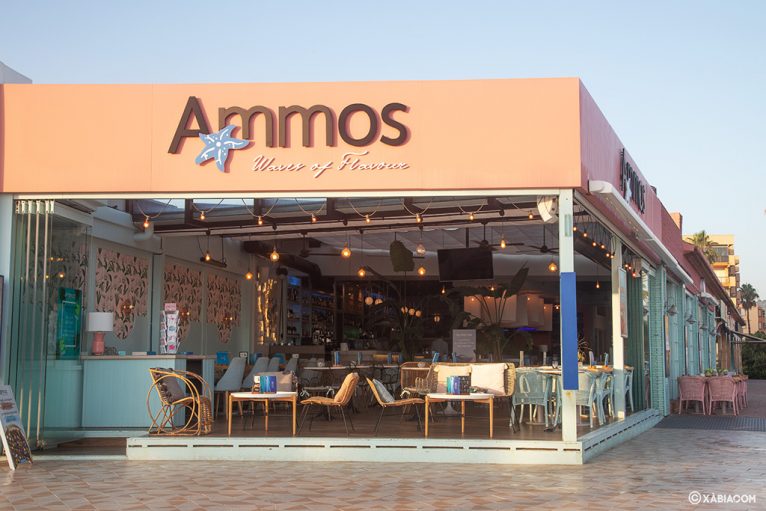 Fachada de Restaurante Ammos en Jávea