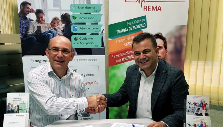 Convenio de colaboración entre REMA (Rehabilitación Marina Alta) y la aseguradora Agrupació