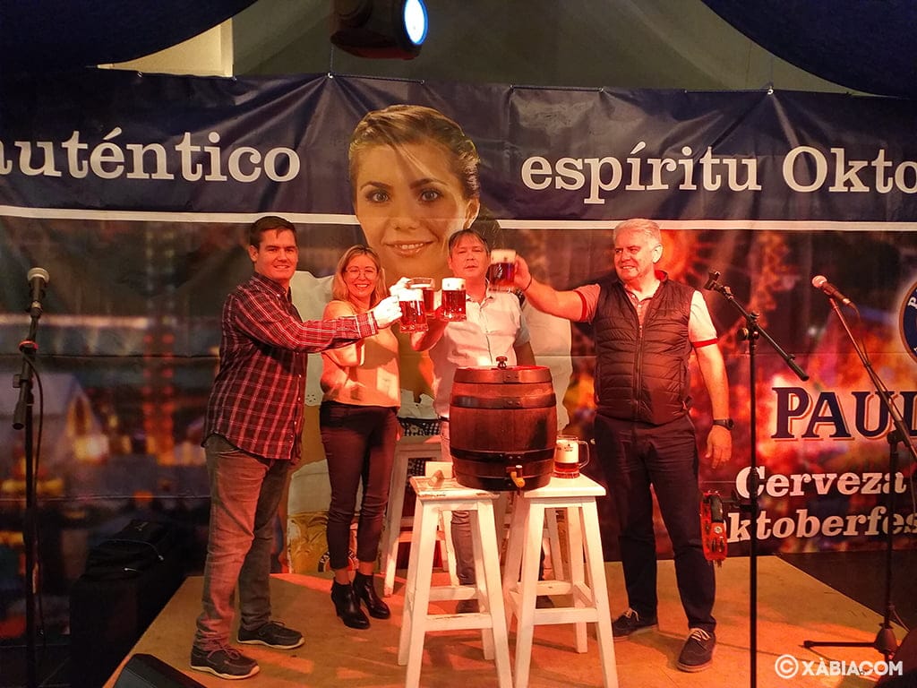 Imagen: Inauguración de la Oktoberfest 2019 en Xàbia