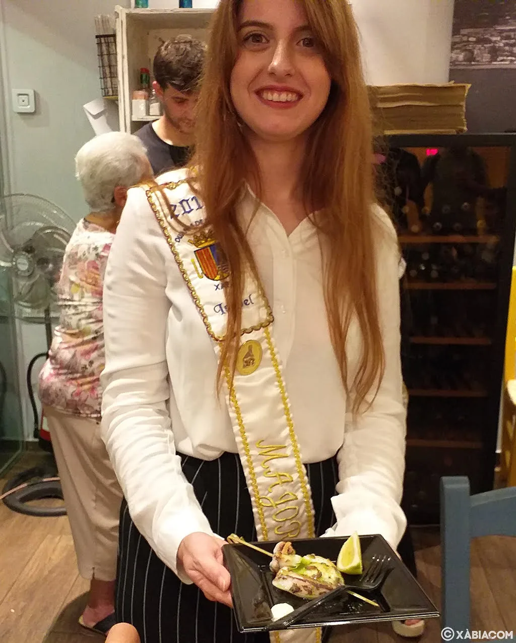 Isabel, mayoralesa de 2019 con la tapa ganadora