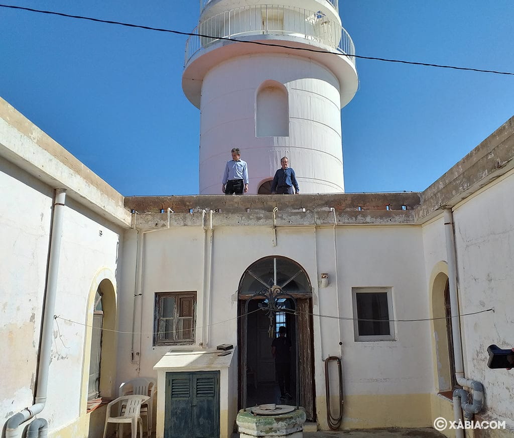 Imagen: Pedro Duque visita el Faro San Antonio