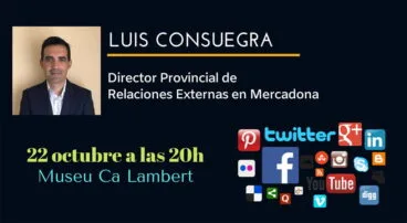 Ponente de la charla de XàbiaTIC del 22 de octubre