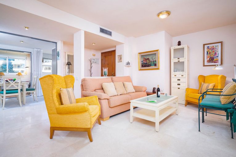 Salón de un apartamento para cuatro personas en Jávea - Aguila Rent a Villa