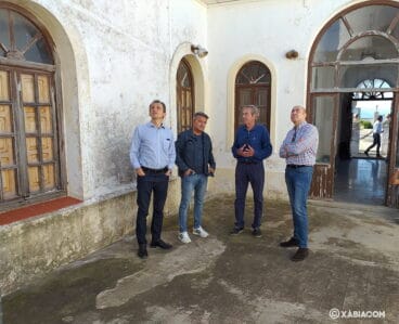 Visita de Pedro Duque al Faro San Antonio
