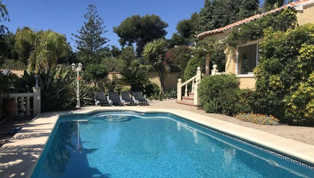 Imagen: Vista exterior de un chalet en venta en Jávea - Terramar Costa Blanca