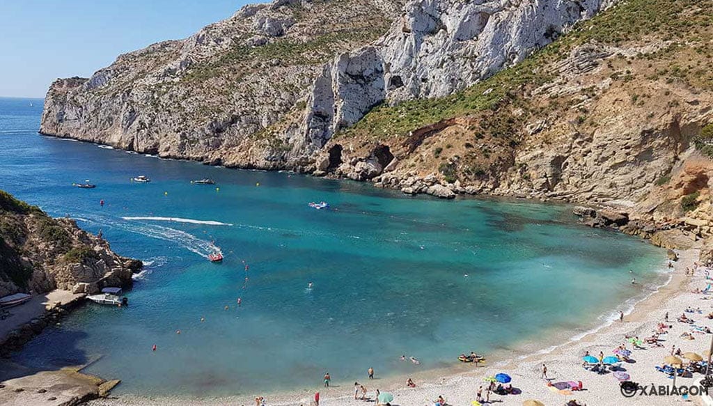 Imagen: Vistas a la Cala Granadella - Restaurante Sur