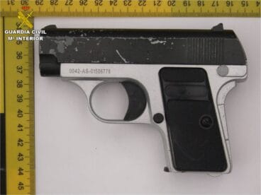 Arma utilizada en el robo