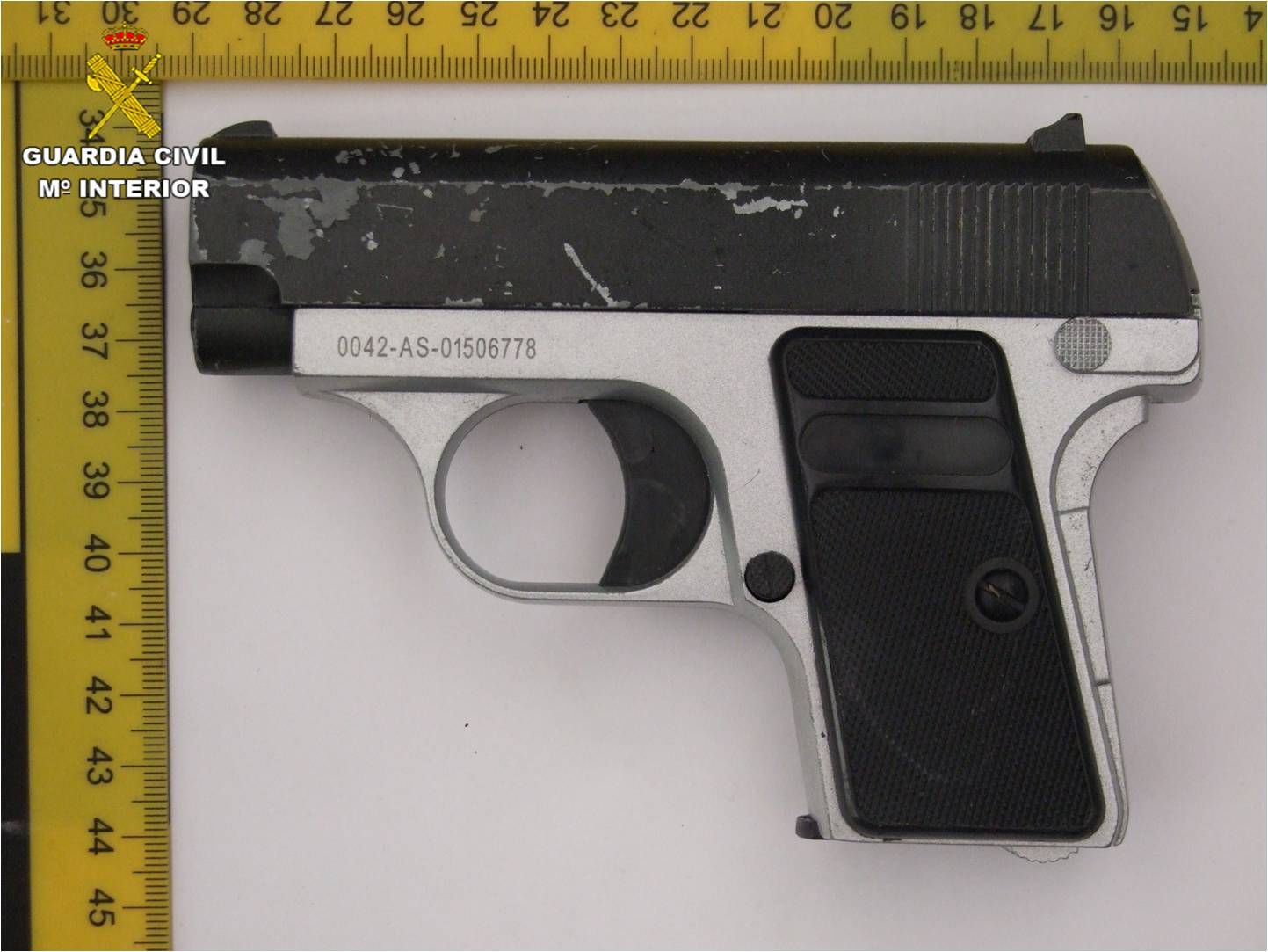 Imagen: Arma utilizada en el robo