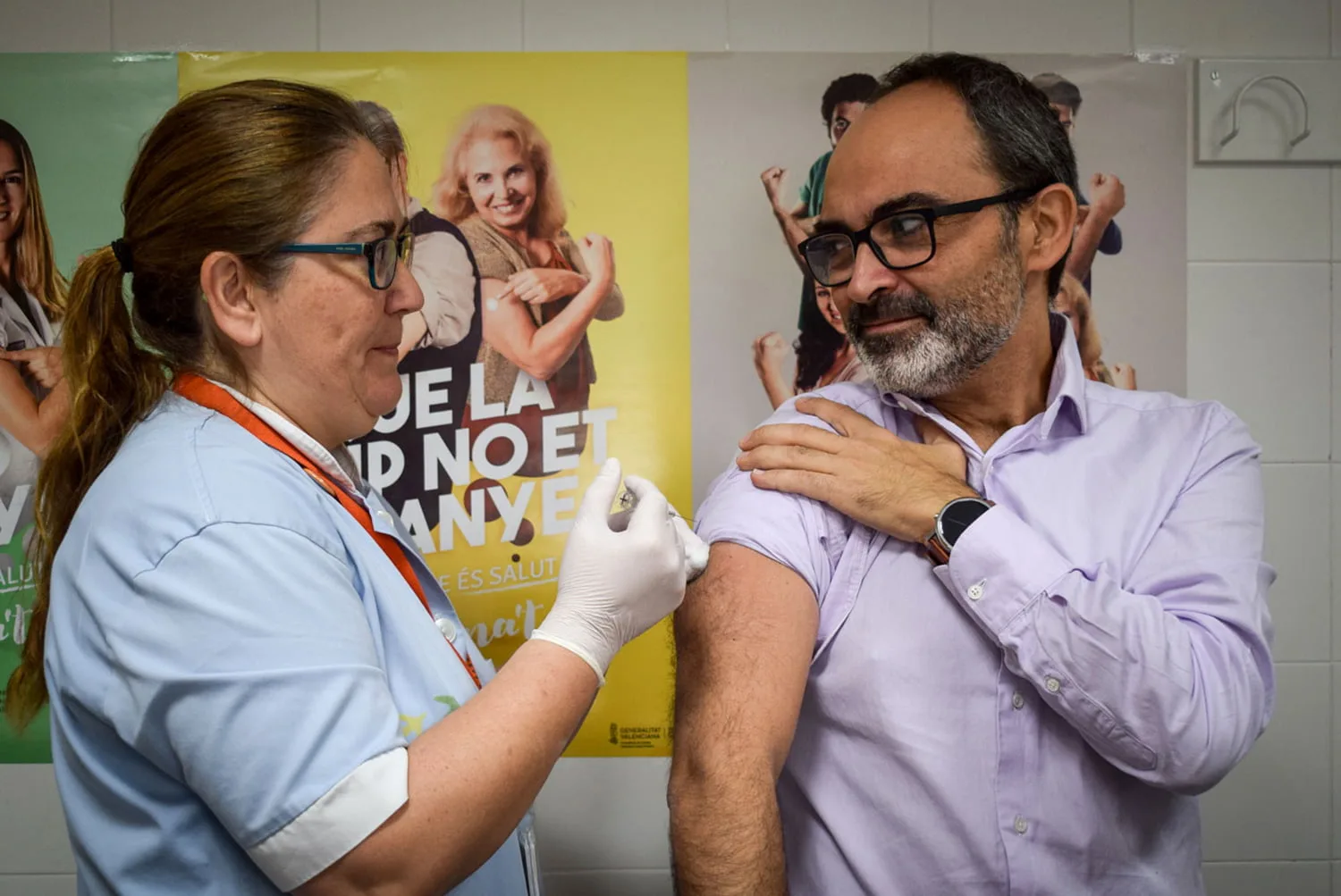Imagen: Campaña de vacunación contra la gripe
