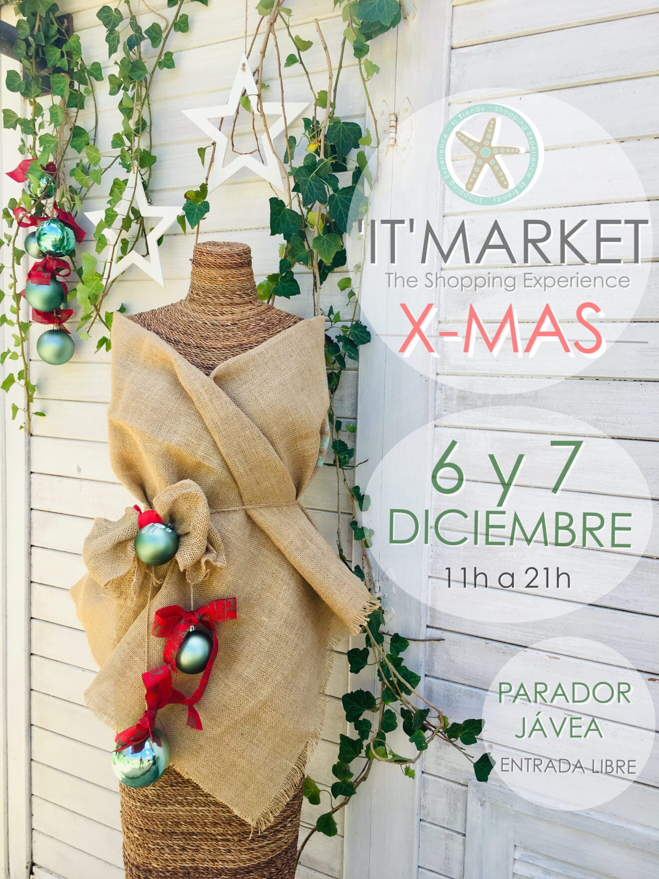 Cartel del IT Market Christmas