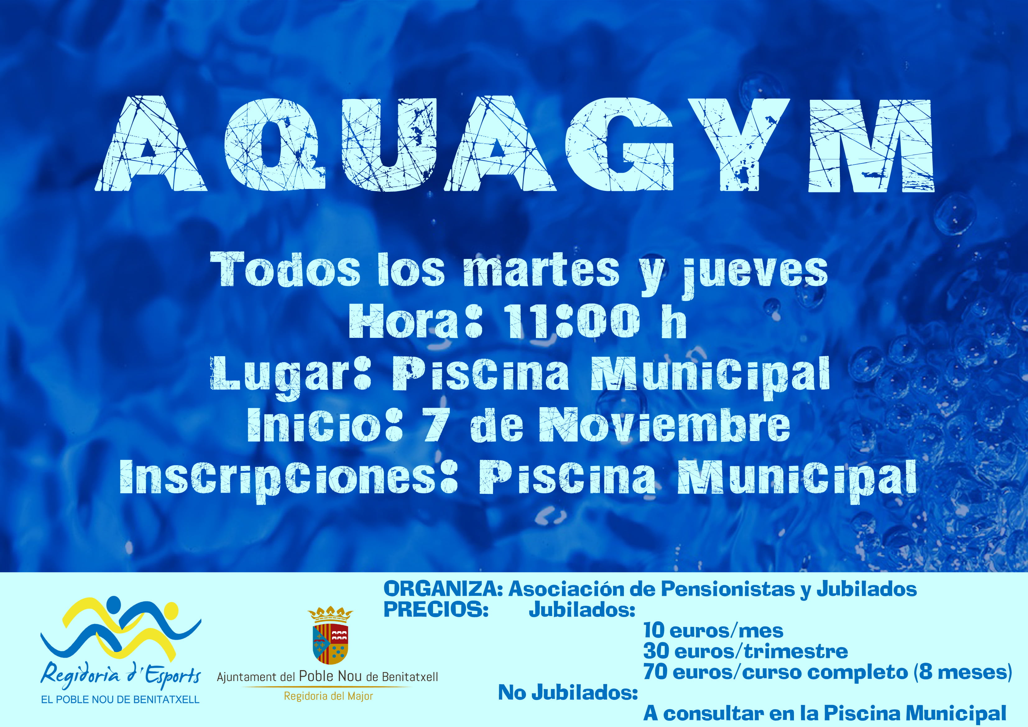 Imagen: Clases de Aquagym en Benitatxell