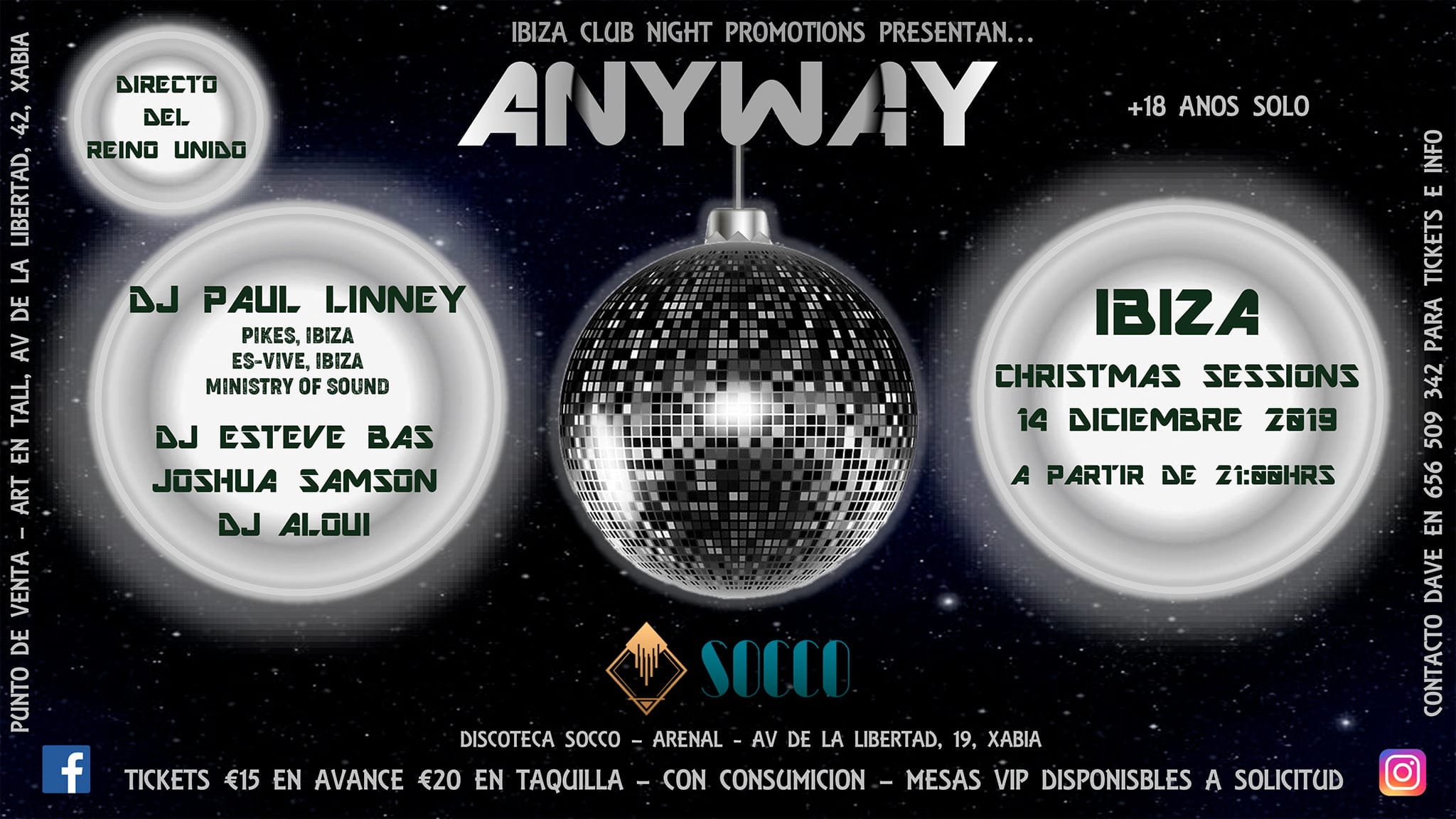 Imagen: Evento Anyway in Socco Jávea