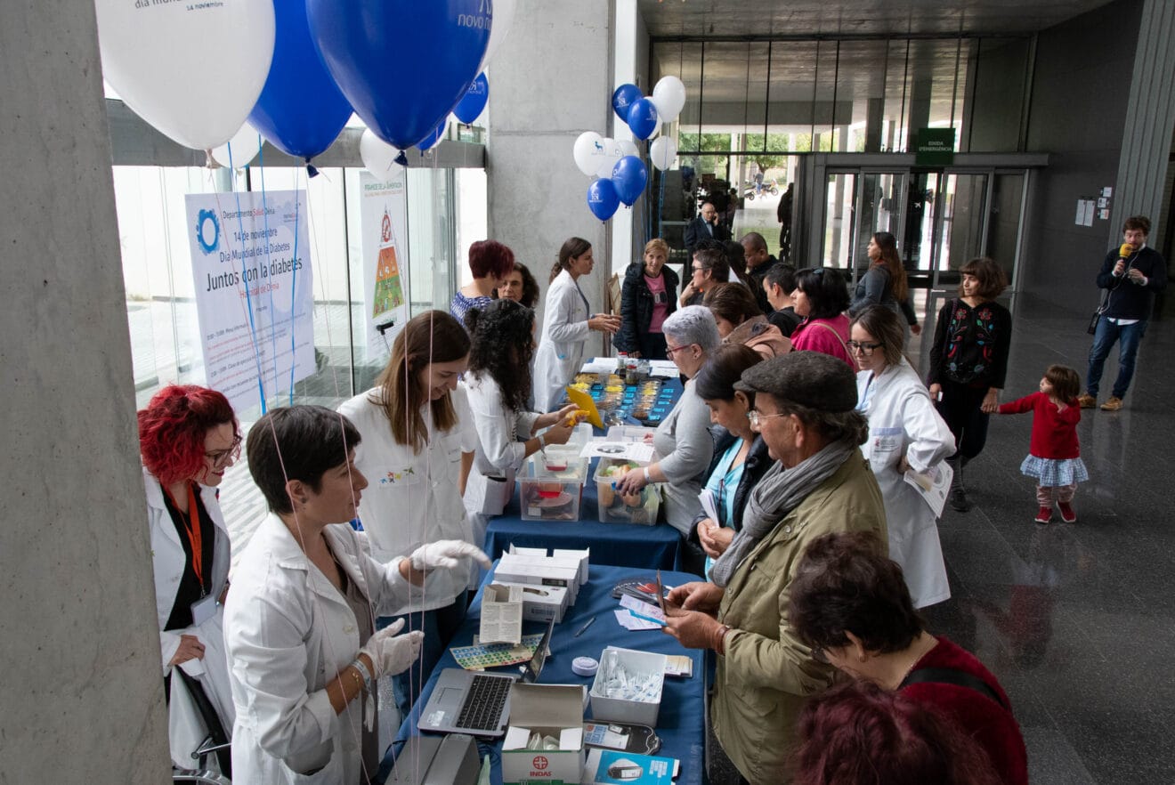 Jornada contra la  diabetes en el Hospital de Dénia