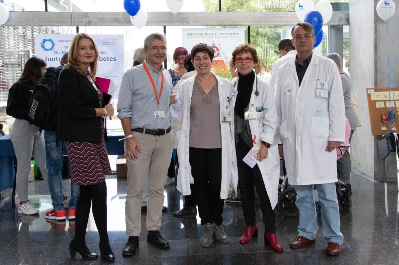 Jornada contra la  diabetes en el Hospital de Dénia