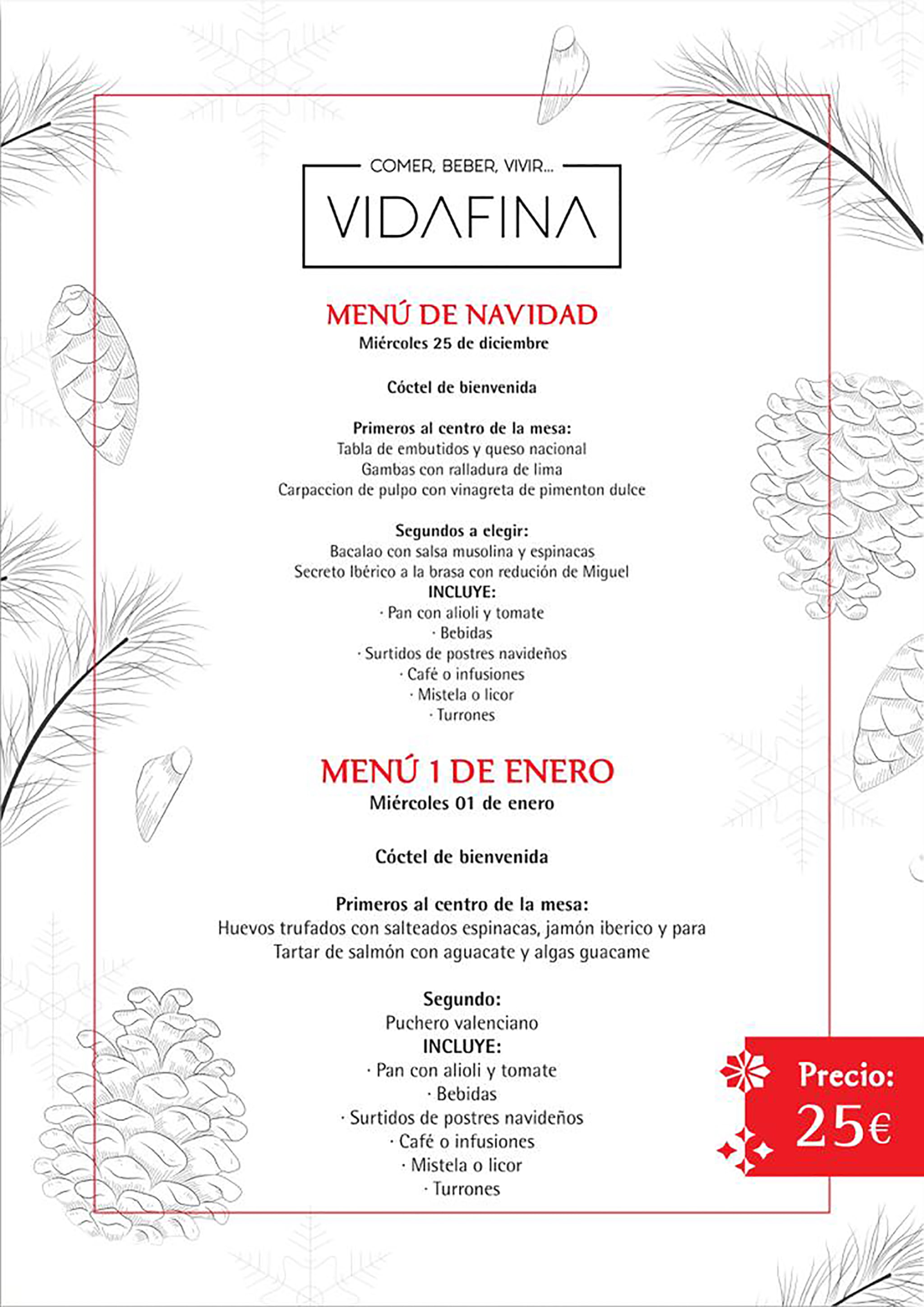 Imagen: Menú de Navidad y Año Nuevo en Jávea - VidaFina