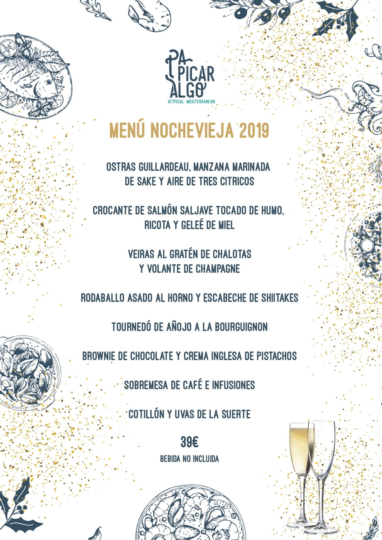 Menú de Nochevieja - Pa Picar Algo