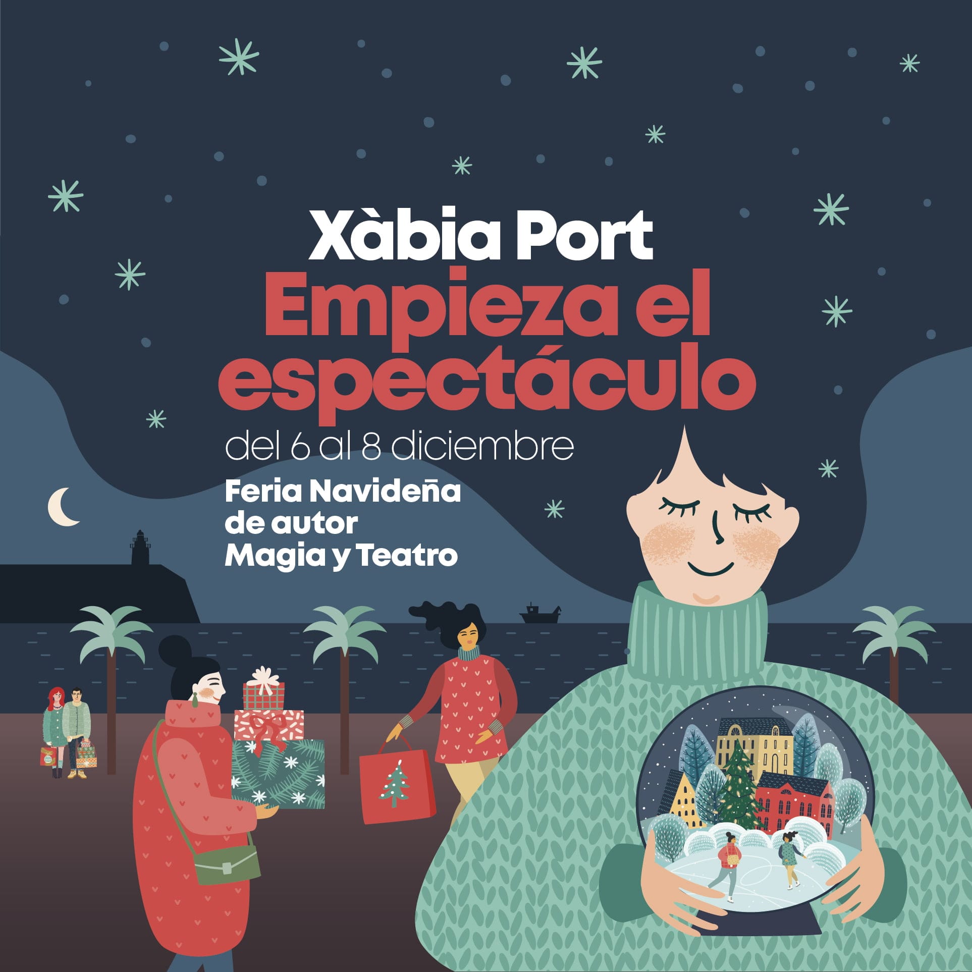 Imagen: Navidad en Xàbaia Port
