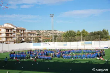 Presentación de la Escuela de fútbol del CD Jávea