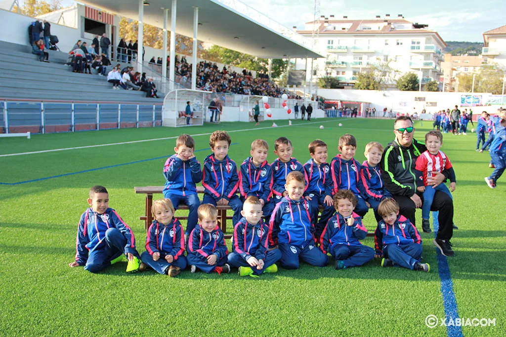 Presentación de la Escuela de fútbol del CD Jávea