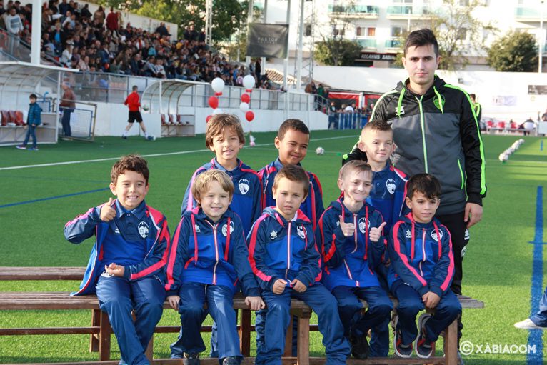 Presentació de l'Escola de futbol de l'CD Xàbia