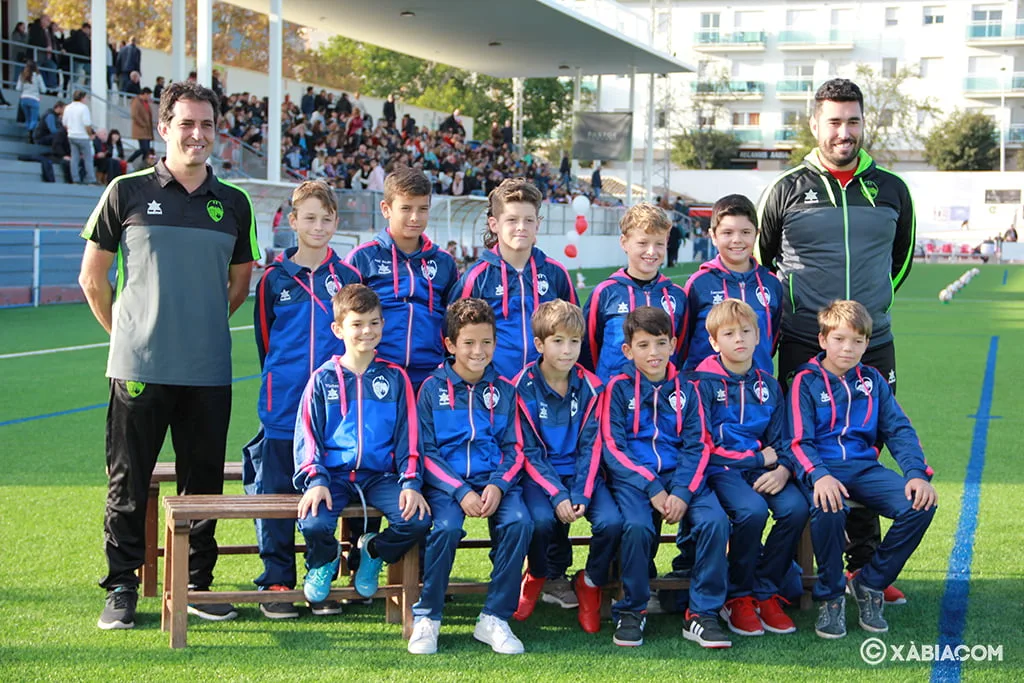 Presentación de la Escuela de fútbol del CD Jávea