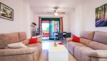 Salón de un apartamento en un residencial de lujo en Jávea – L&T Properties