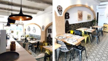 Detalles de la decoración de un restaurante en la playa del Arenal – Javea Houses Inmobiliaria