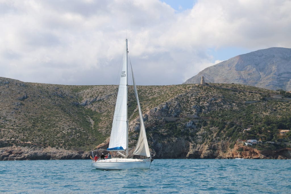 Imagen: Uno de los barcos participantes en la regata