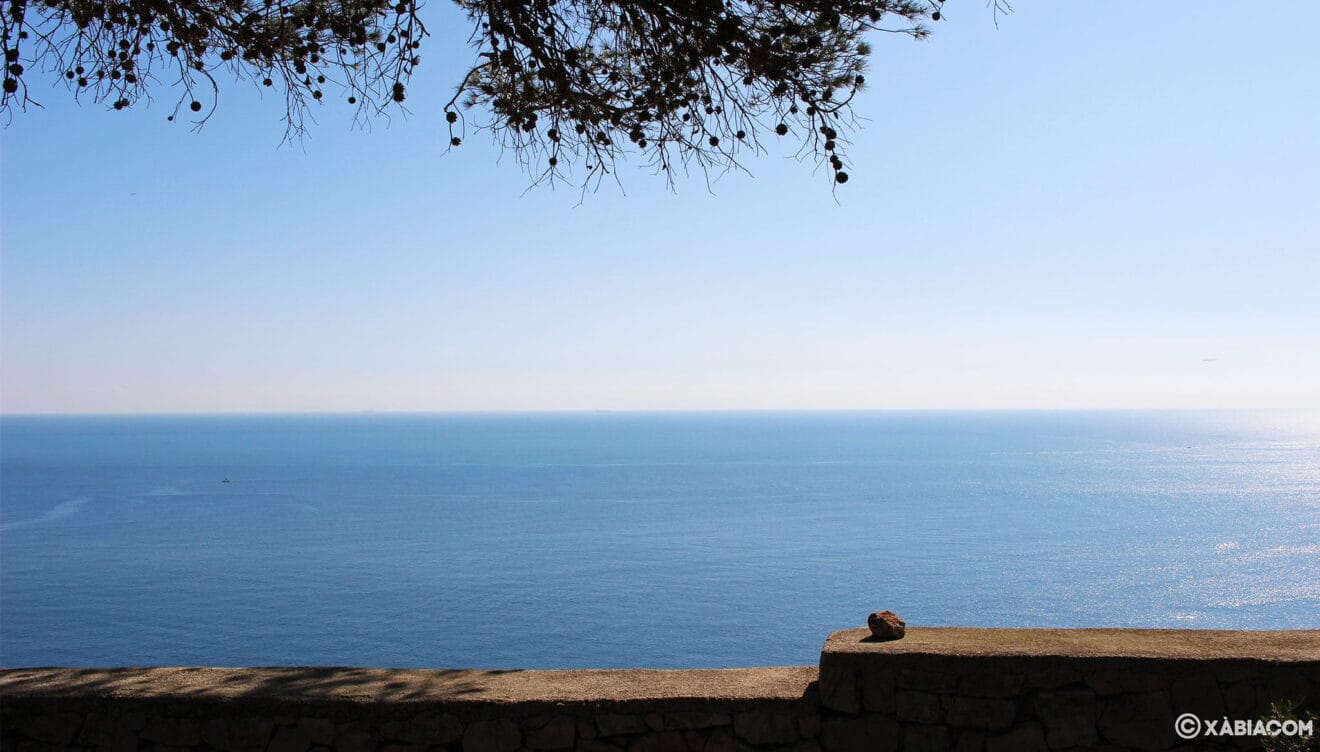 Vistas de ensueño en el mirador del Castell de la Granadella