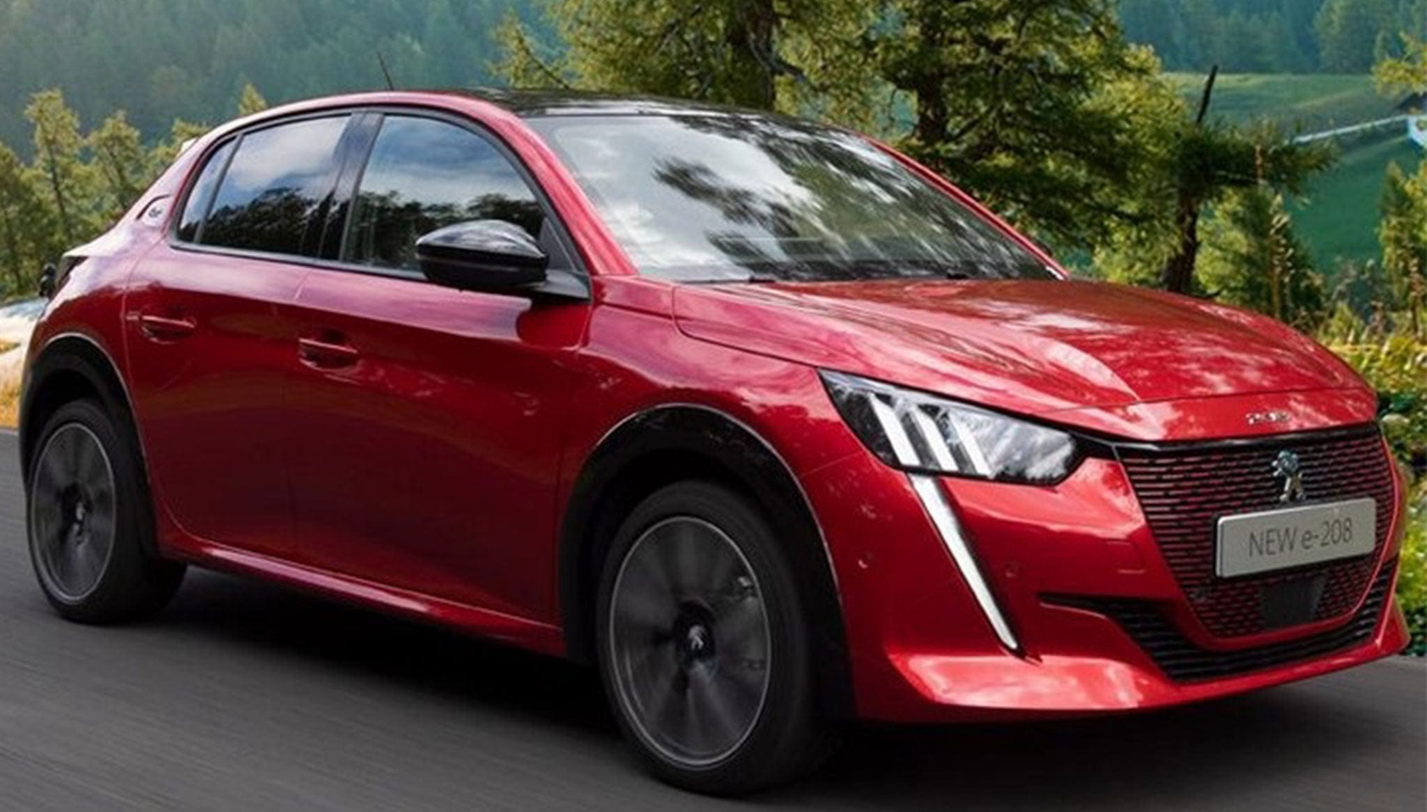 Imagen: Vista total del nuevo Peugeot 208 - Peumóvil