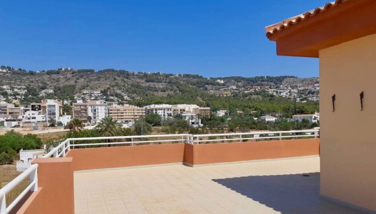 Vistas desde un ático dúplex en venta en Jávea - MORAGUESPONS Mediterranean Houses