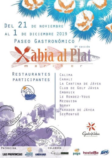 Xàbia al plat mariner