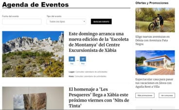Agenda de eventos en Xàbia