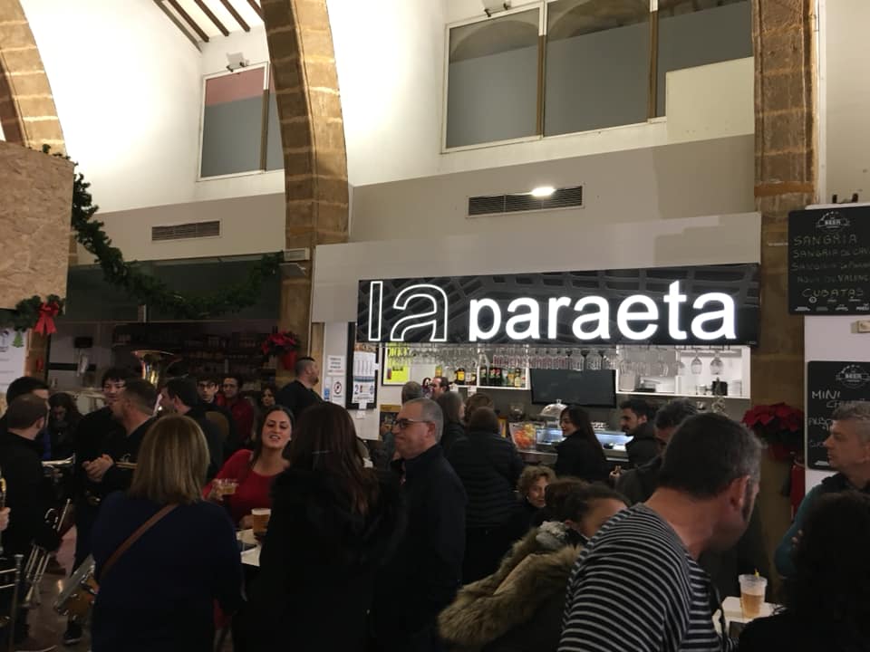 Imagen: Ambiente del Mercatap de diciembre 2019