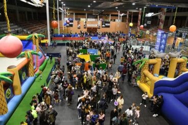 Ambiente del Primer día del Nadal Jove Esportiu 2019