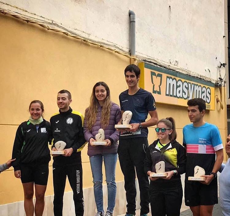 Imagen: Ana Bisquert en el podio