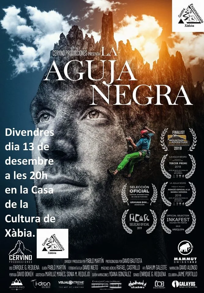 Imagen: Cartel de la proyección del documental por el Día de la Montañas