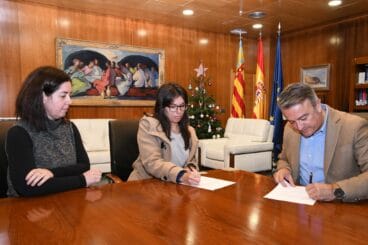 Firma del Convenio con el AMPA del Port de Xàbia