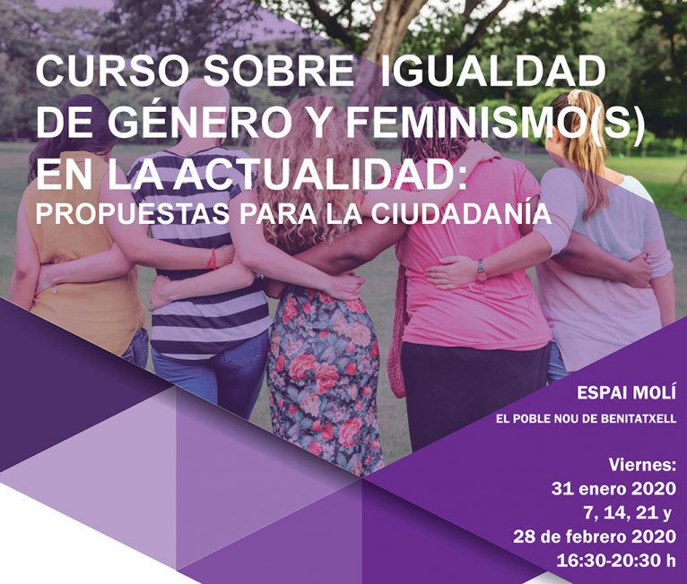 Curso Feminismo 2020 Benitatxell