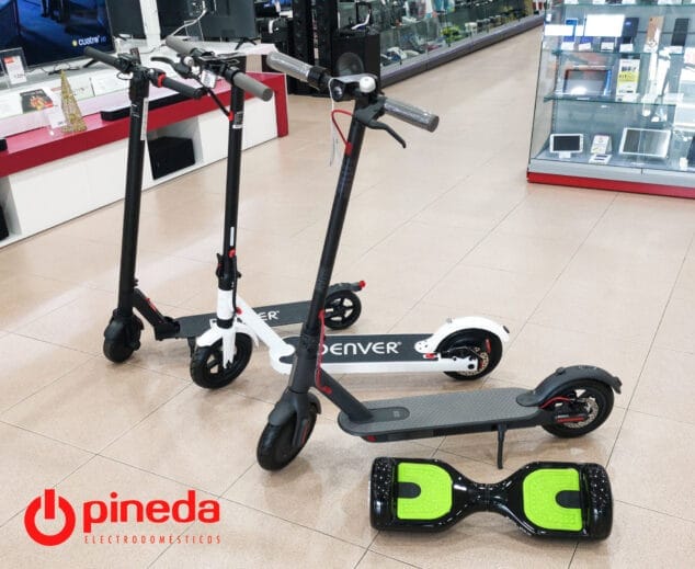 Imagen: Electrodomésticos Pineda – Patinetes eléctricos
