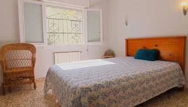 Una de las cuatro habitaciones de un chalet en venta en Jávea – MORAGUESPONS Mediterranean Houses