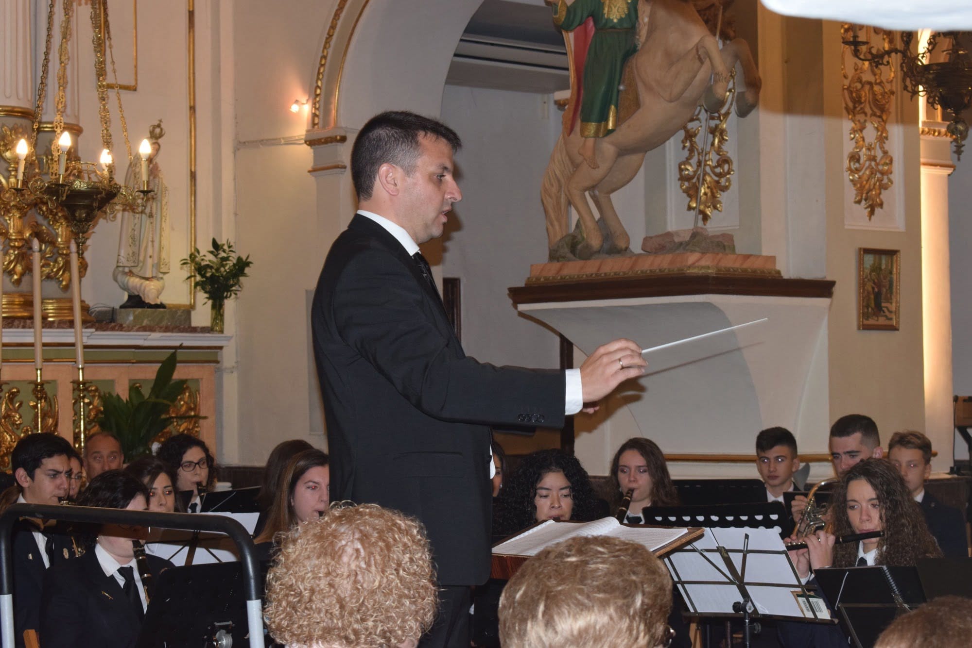 Imagen: Héctor Buigues, nuevo director de la Agrupación  musical de Benitatxell